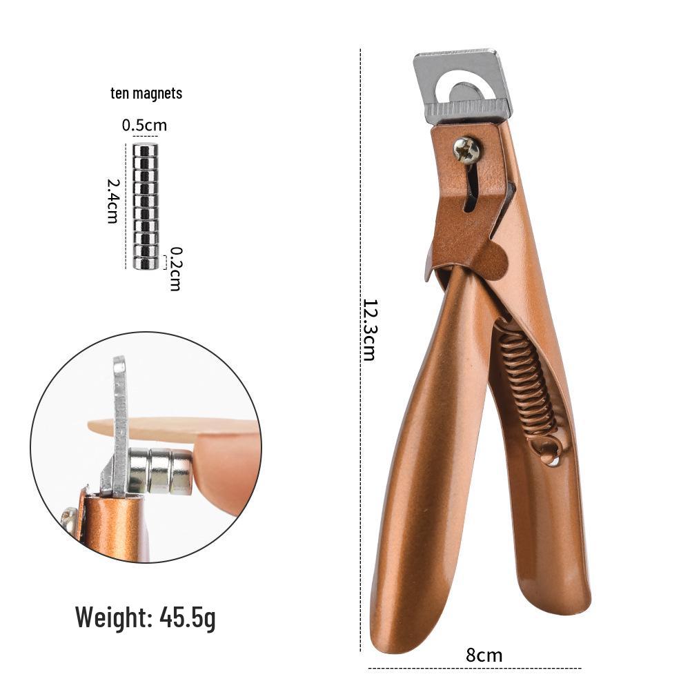 Coupe-ongles en gel en forme de U pour manucure