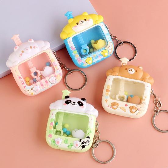 Mini drápkový automat klíčenka pro teenagery a dospělé, úleva od stresu, malá chytací hra