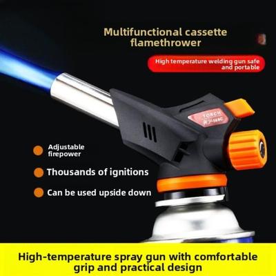 Pistolet na gaz do wypalania, opalarka, palnik gazowy ręczny, zapalniczka do cylindra gazowego, domowa zapalniczka do pieczenia
