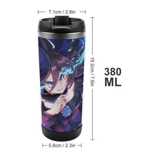 Uma Musume Pretty Derby Stainless Steel Water Cup, Vacuum Insulated Double-Walled 380ml Water Bottle, Made of SUS304 Food-Grade Stainless Steel, Light