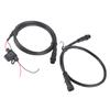 Marine for NMEA 2000 Starter Kit 1m Power Cable with Fuse Male Female Terminator T Connector for Lowrance Networks