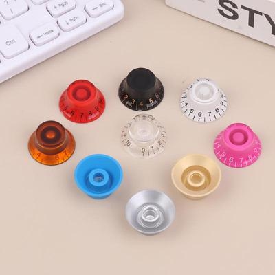 Hot Sale 4pcs LP UFO Type Knob Cap SG Volume Tone Electric Guitar Potentiometer Knob With Instrument Accessories