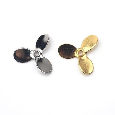 20pcs Turbo Prop Spinner Three Blades Propeller For Topwater Fishing Lures JIG DIY Hard Bait Accessories Fishing Flies Hook