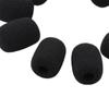 Headset Sleeve Microphone Windshield Headset Foam Covers Mic Protector Microphone Mic Cover