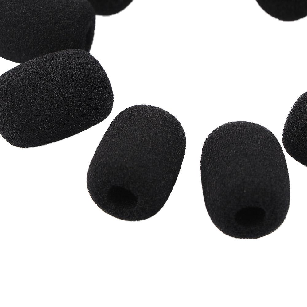 Headset Sleeve Microphone Windshield Headset Foam Covers Mic Protector Microphone Mic Cover