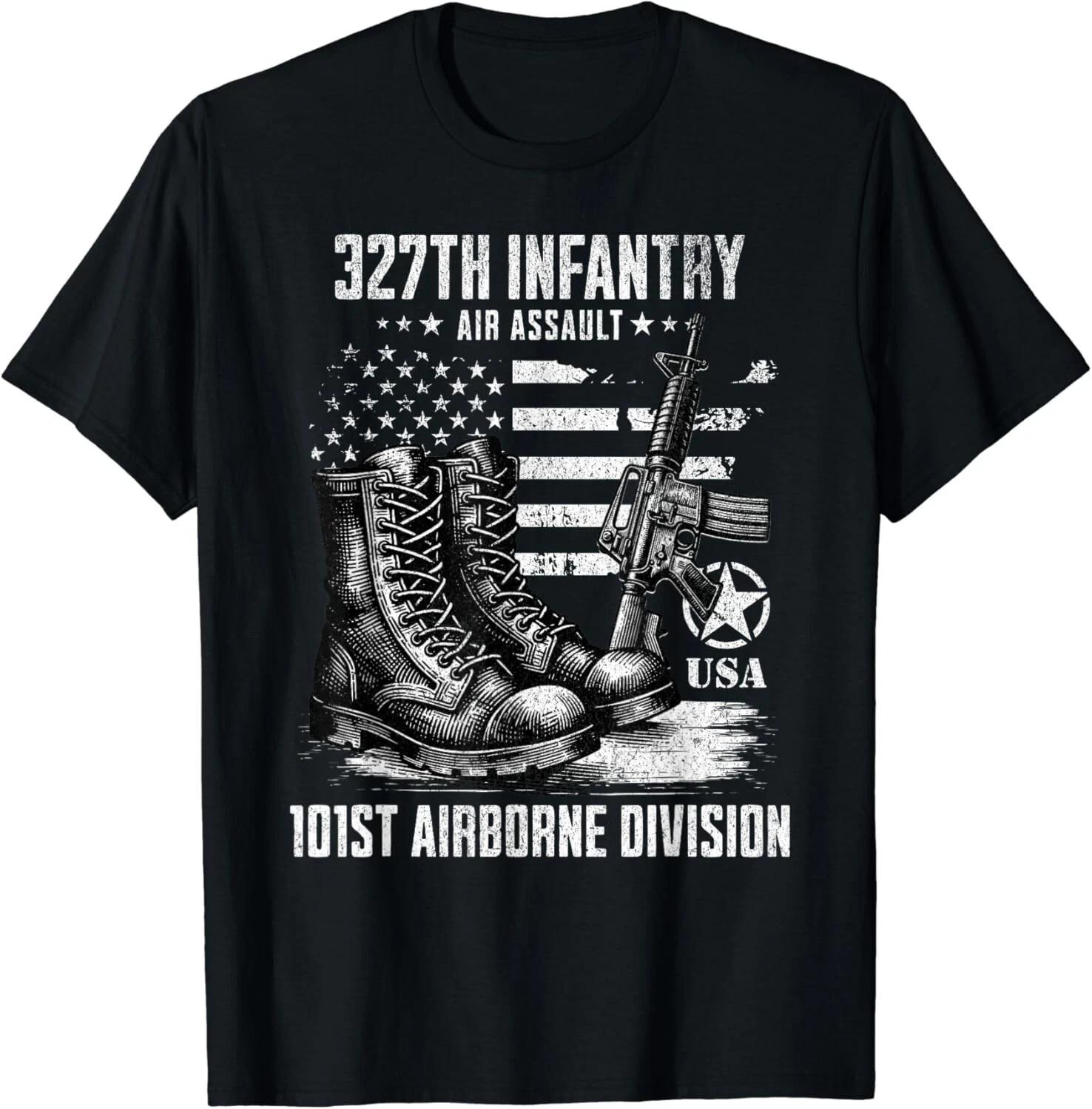 327th Infantry Regiment 101st Airborne Division Veteran Gift Unisex T-Shirt L
