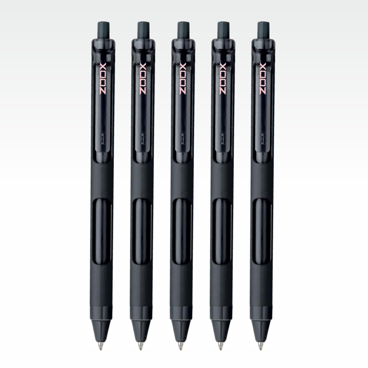 

Flair Zoox F7 0.7mm Retractable Roller Gel Pen Pack of 5 Black Ink for Office, School & Smooth Writing Pen for Work