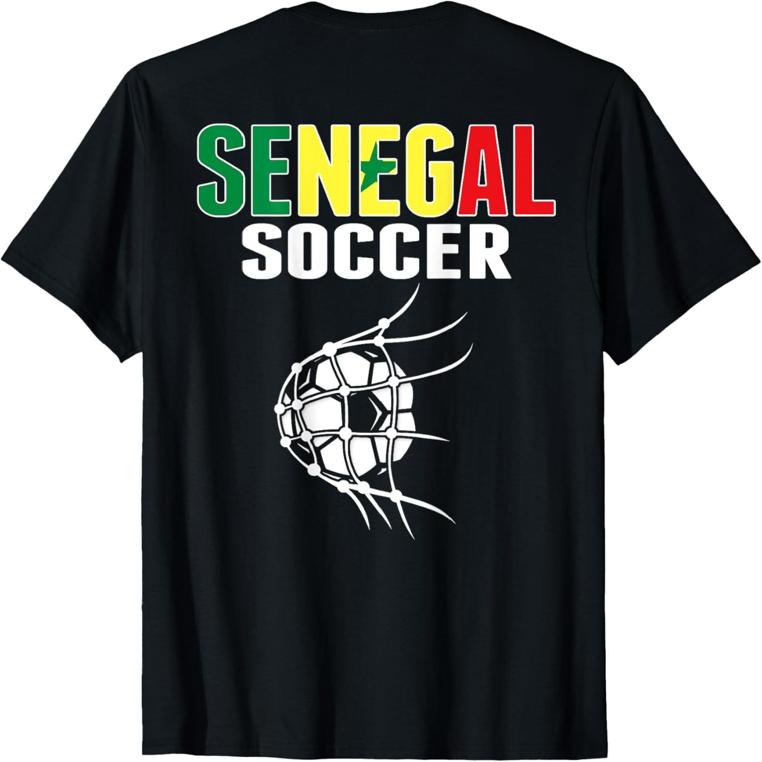 Senegal Soccer Fans Jersey Support Senegalese Football Team T-Shirt S