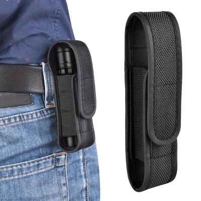 1 PC Sacoche Molle Tactique pour Lampe de Poche Holster Torche LED Sac de Ceinture Accessoires de Camping en Plein Air Chasse Pack Couteau Pliant