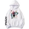Saja Boys Glow in The Dark Adult Hoodie KPop Demon Hunters Graphic Printing Sweatshirts Long Sleeve Hooded Pullovers Men
