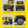 SCCF4 1:52 Suzuki Jimny Model Toy Cars Alloy Diecast Miniature Vehicles Slide Forward Exquisite Interior Shock Absorption Kids Gifts