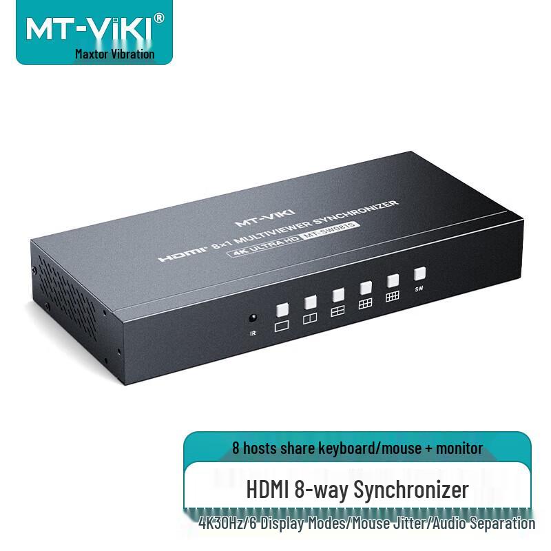 

MT-viki 8-Port HDMI Multi-Viewer KVM Switch