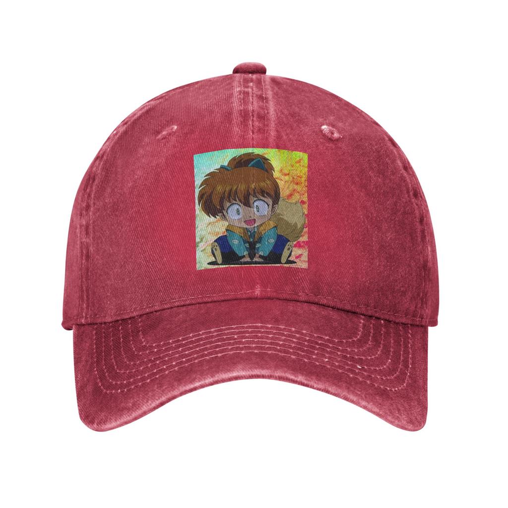 Anime Inuyasha Shippo Jeansstoff Kappe Lässige Baseballkappen Verstellbare Mütze Sommer Unisex Baseballkappen