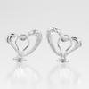 TIFFANY&Co. Offener Herz Ohrring Silber925 10,6g Damen Gebraucht
