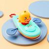 Little Yellow Duck Kayak Toy Swimming Pool Bathroom Toy Baby Bath Toys Shower Swimming Water Toys For Kids Gift