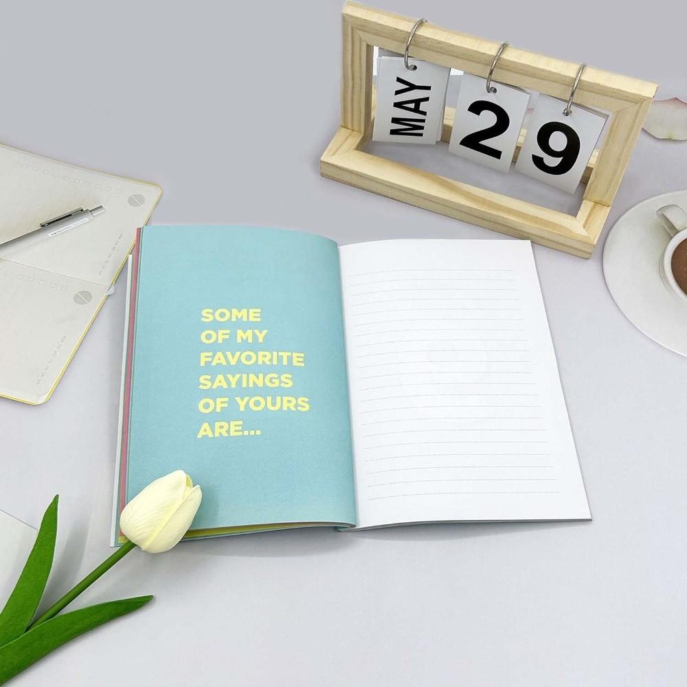 Paper Parent-child Creative Notebook A5 Anti-splash Water Emotional Communication Journal Book Reasons To Love You Efficient