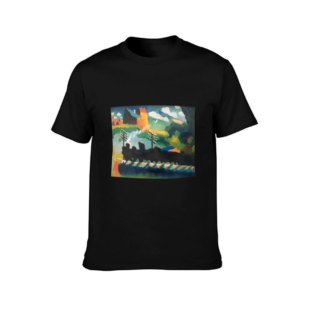 Wassily Kandinsky TShirt Casual Basic Short Sleeve TShirt