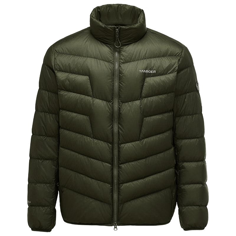 Men s Lightweight Goose Down Stand Collar Jacket M