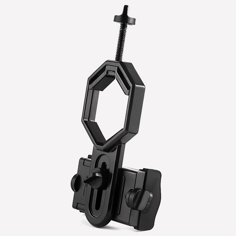 Monocular Spotting Scope Telescope Universal Mobile Phone Mount Clip Adapter
