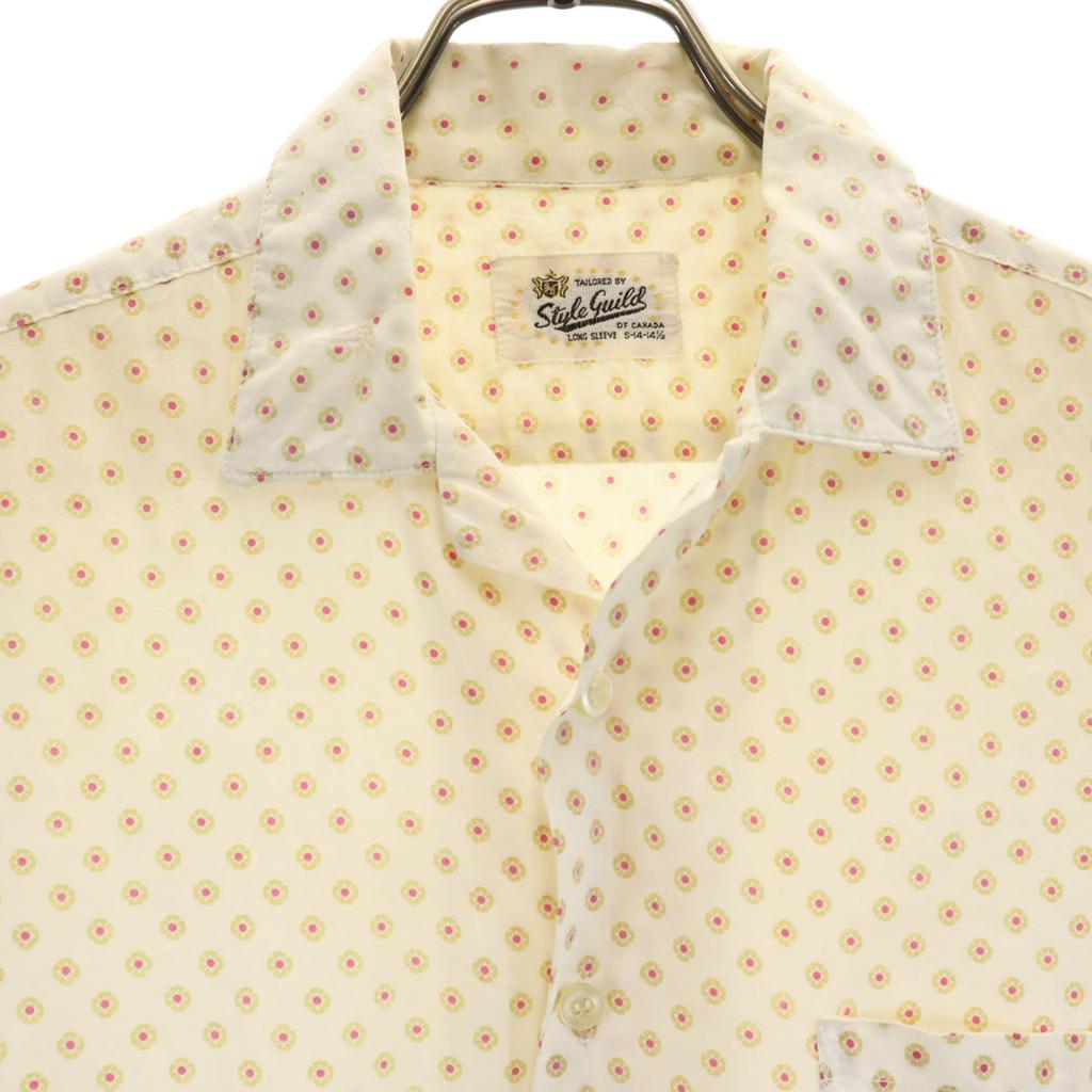 Style Guild 60s vintage Overall handle Short sleeve Open collar shirt S Men's Used