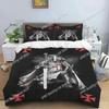 3D Print Medieval Knights Templar Bedding Set Bedroom Soft Modern Bedspreads Comefortable Duvet Cover Quilt Cover And Pillowcase