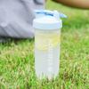 500ml Šejkr s míchací kuličkou Nepropustný PP Snadno míchá proteiny Kelímek na vodu pro fitness
