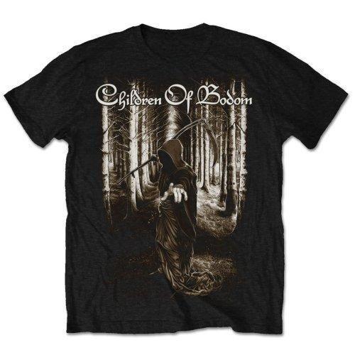 

Children of Bodom Forest Reaper Print Cotton TShirt Finnish Melodic Death Metal Band Unisex Short Sleeve Tee 4XL