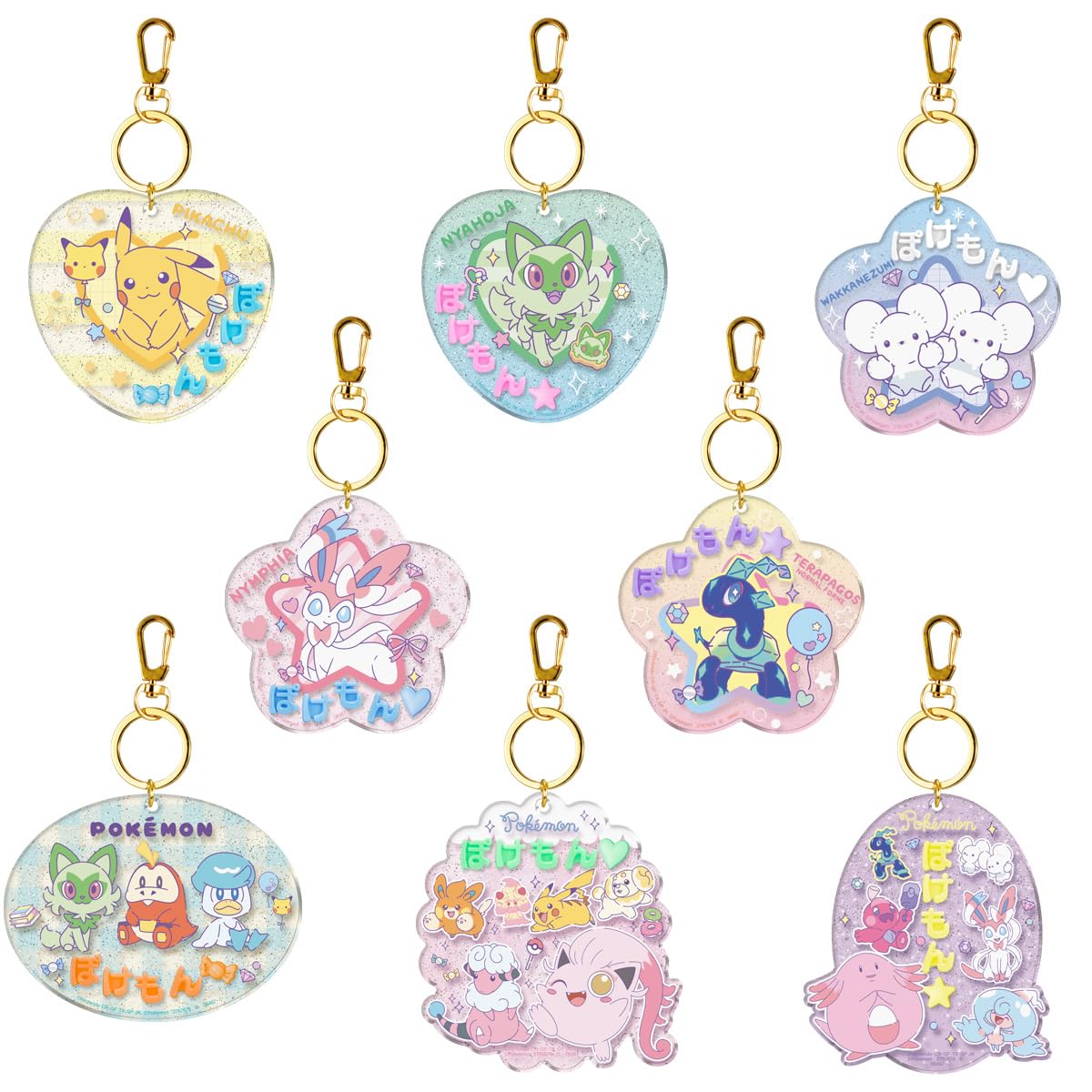 

Bandai Pachipachi Deco Name Chewing Gum of Pokémon (Candy Toy) [Box 12]