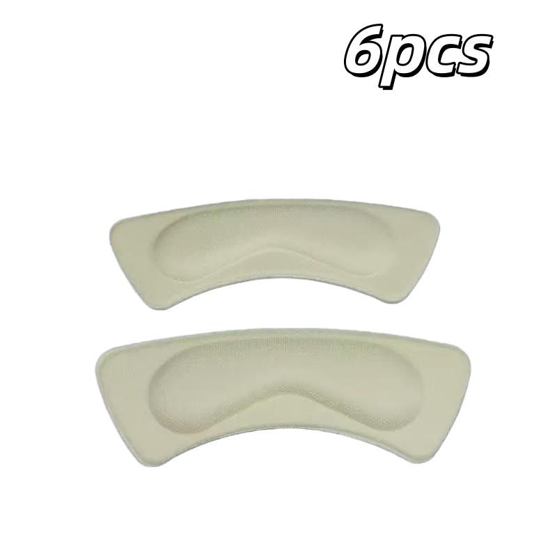 

6-Pack Cushion Insoles, Non-Slip Shock Absorbing Foam for High Heels, Boots & Dress Shoes, Full Day Comfort