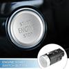 Push Button Starter Switch No.3GD959839 Engine Start Stop Switch Button for Volkswagen Magotan B8 2017-2021 Silver Tone
