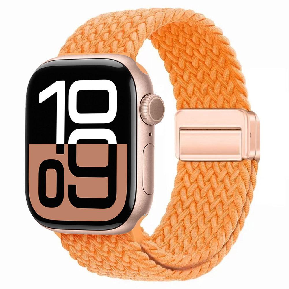 Nylon Strap for Apple Watch 10 46mm 42mm/Ultra 2 49mm 9 8 7 Breathable Watchband iwatch Series 6 5 4 SE 44mm 40mm 45mm 41mm Band