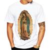 Our Lady Of Guadalupe Virgin Mary. The Madonna Religious Graphic T-Shirt. Summer Cotton Short Sleeve O-Neck Unisex T Shirt New