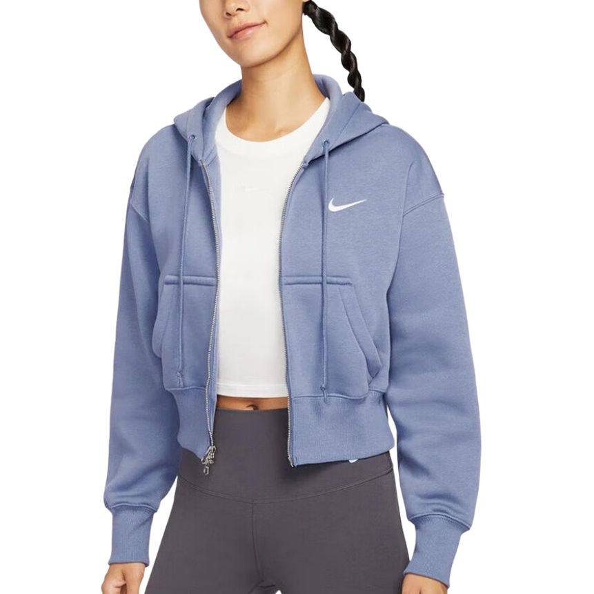 Nike Sports Casual Knitted Long Sleeve Jacket Women jackets HV2427-499 S