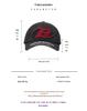 Korean Street Fashion Unisex Embroidered Logo Baseball Cap - Retro Washed Look