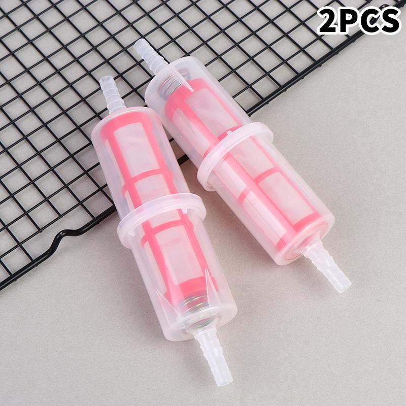 2/4/6Pcs Universal Large Inline Diesel Fuel Filter For 8Mm - 10Mm Pipe Hose Effectively Filters Out Solid Impurities In Fuel