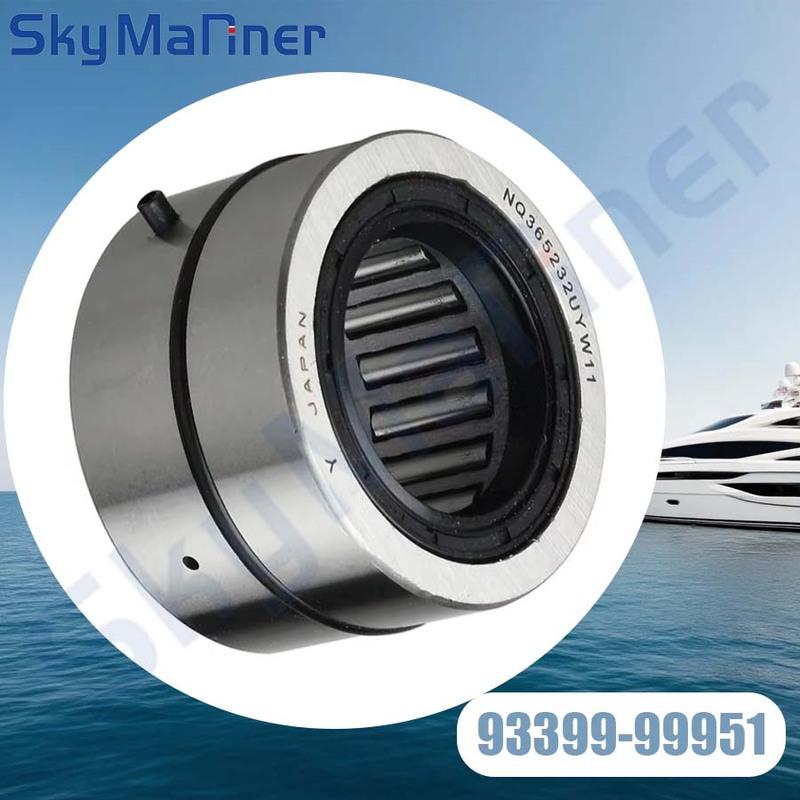 Thrust Bearing 93399-99951 for Yamaha Outboard Motor 2T Parsun Hidea Powertec 30HP 25HP Crankshaft Top Bearing Fit Boat Engine