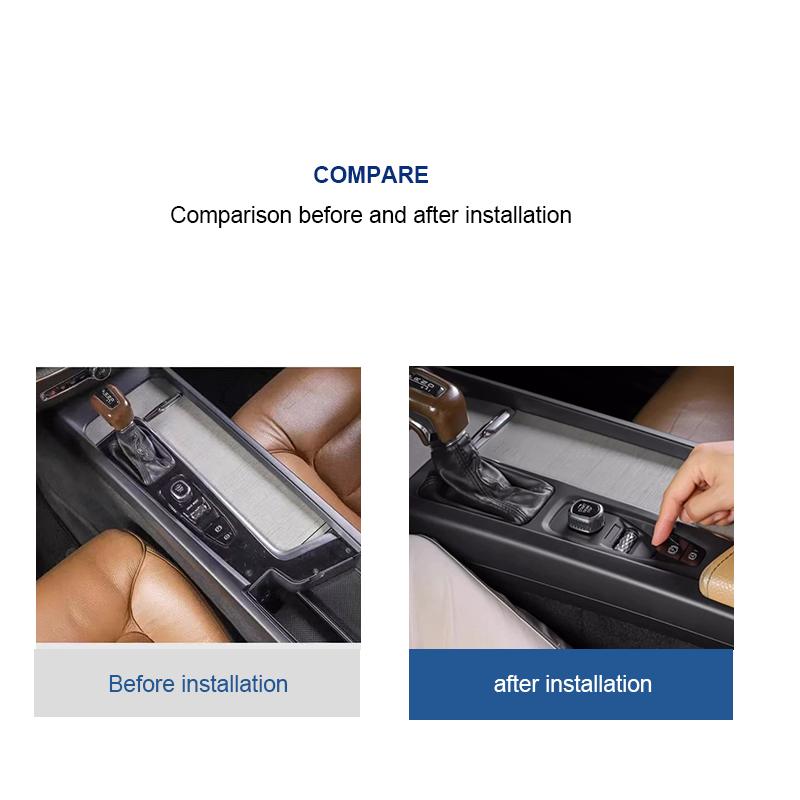 For Volvo XC60 S60 V60 armrest box central control panel silicone pad protective pad interior decoration accessories