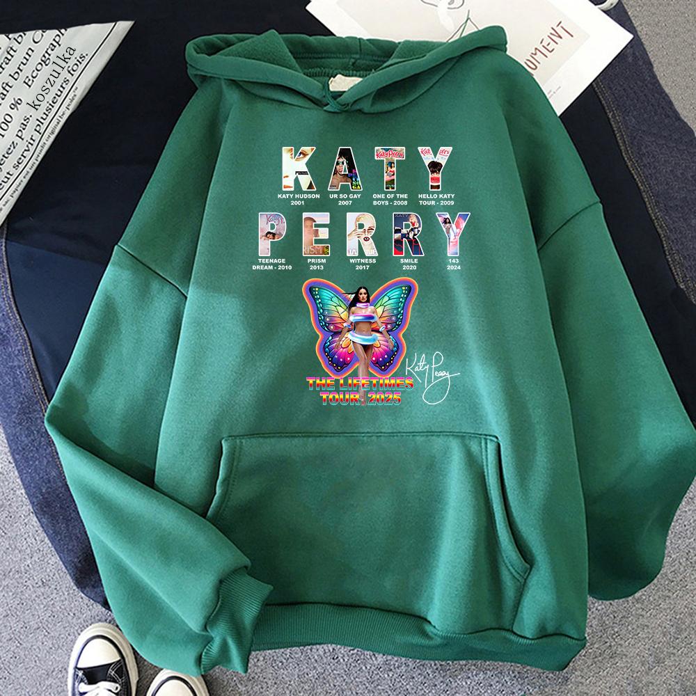 Katy Perry The Lifetime Tour Hoodie Mode Damen/Herren Harajuku Ästhetik Hoodies Unisex Herbst Winter Pullover Sweatshirts