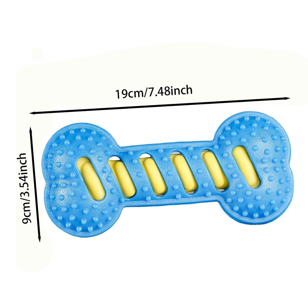 Dayanıklı Isırık Dayanıklı Evcil Hayvan Oyuncağı Diş Fırçası Kemik Sağlam Köpek Oyuncağı İnteraktif Yavru Köpek Oyuncağı Köpek Kemiği Kauçuk Yavru Köpek Çiğneme Oyuncağı Köpek