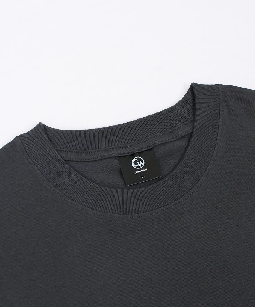 CAMEL WORK Camel Classic Miss Short Sleeve T-Shirt (Charcoal)
