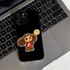 Cartoon C-Cheburashka-es  Phone Case For iPhone 17,16,15,14,13,12,11 Plus,Pro Max,XS,Soft Silicone Black Cover