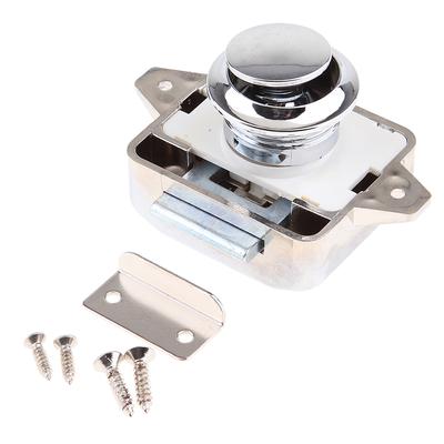 Cabinet Lock Keyless Twist Button Cabinet Latch RV Marine Boat Cupboard