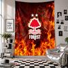 Nottingham Forest Football Wall Tapestry Home Decor Wall Hanging Cloth for Bedroom Living Room Background