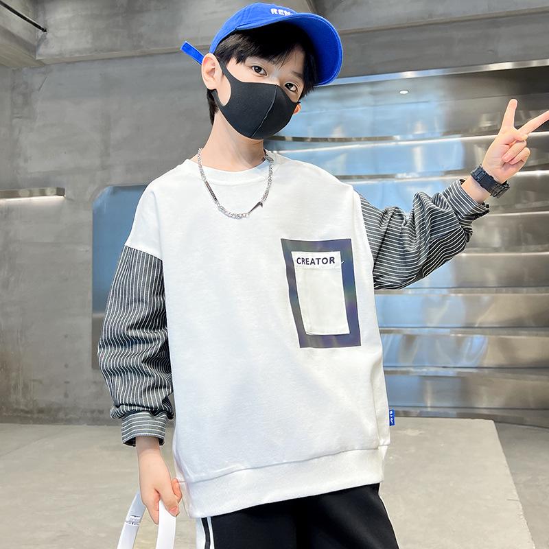 Boys' Autumn Sweatshirt 2025: New Fall Style for Middle and Big Kids