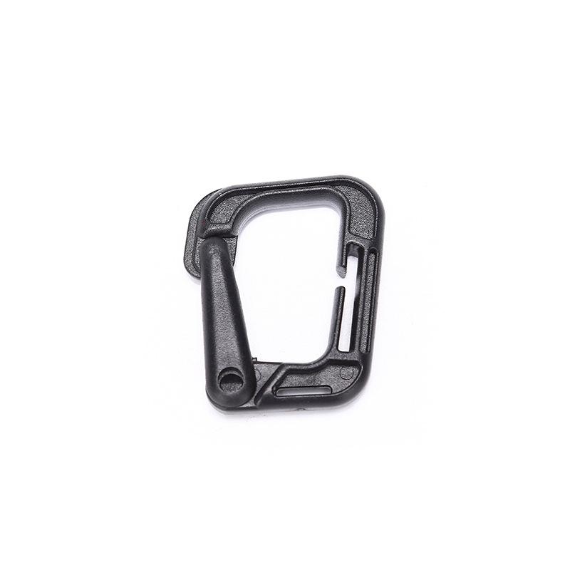 Наружный походный инструмент D-типа ITW Grimloc MOLLE Блокирующий EDC тактический рюкзак Подвесной строповый крючок Пряжка для пешего туризма