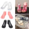 Supporto per Piede Modello Femminile in Plastica Scarpe Calzini Sandalo Supporto Modellatore Strumento Manichino Femminile Espositore per Piede Gioielli
