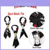 Halloween Skull Artwork Extra Neck Tie Kids Costume Dress-up Prop