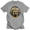 Dj Buddha Sluchátka Hudební Klub Pánské Tričko Techno Hip Hop Tričko Ležérní Streetwear Pánské Tričko Rock Unisex Tričko Móda