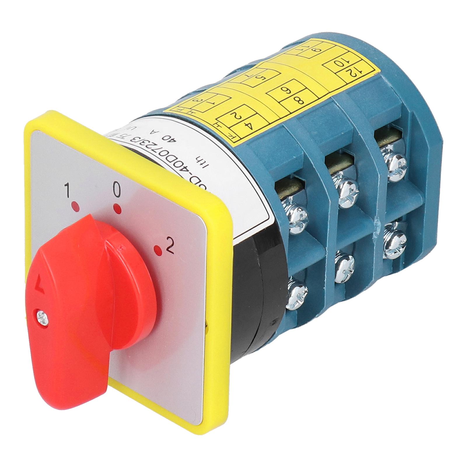 

Універсальний перемикач навантаження CW CCW 3-рівневий 3-секційний LW5D40D07233 380220110В