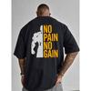 American Short Sleevetshirtmultiple Sizes Availableprinted Designthis Oversized Loosefitting Casual Topround Collar Design